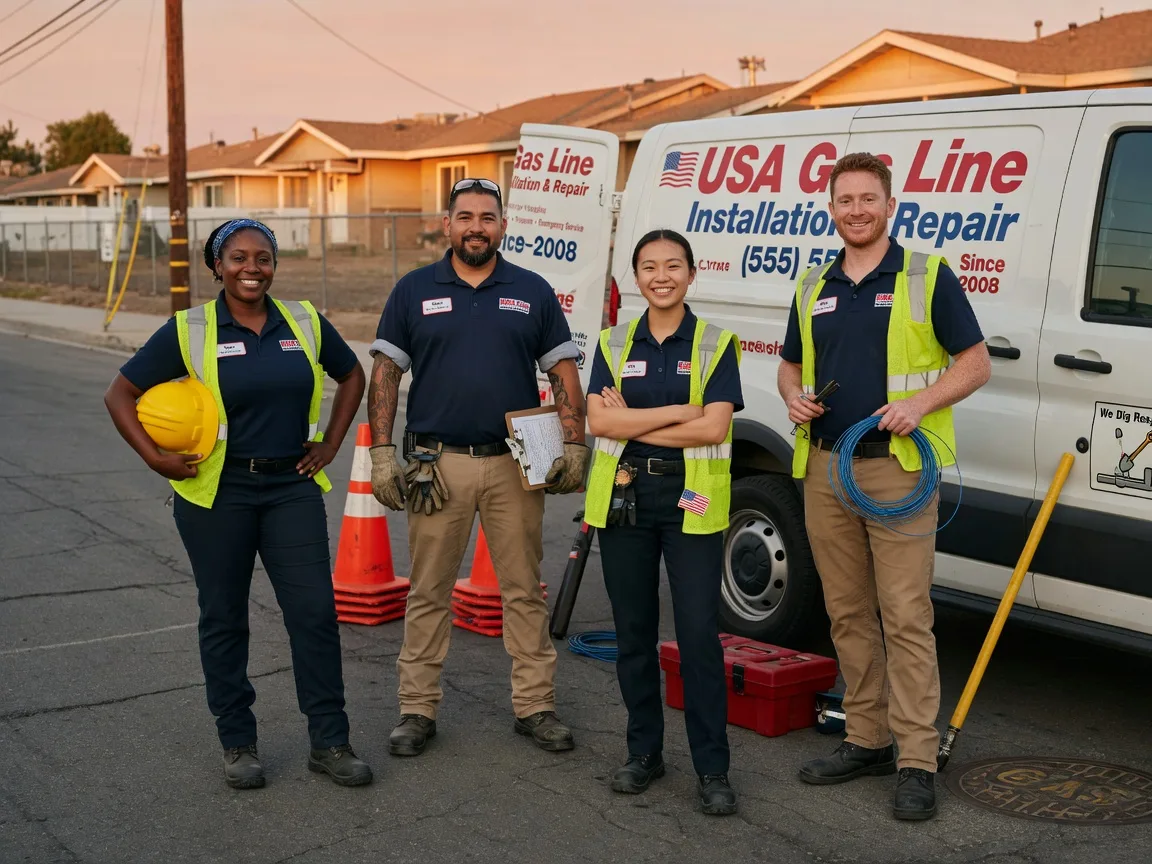 Gas Line Installation company in Hanover, WV